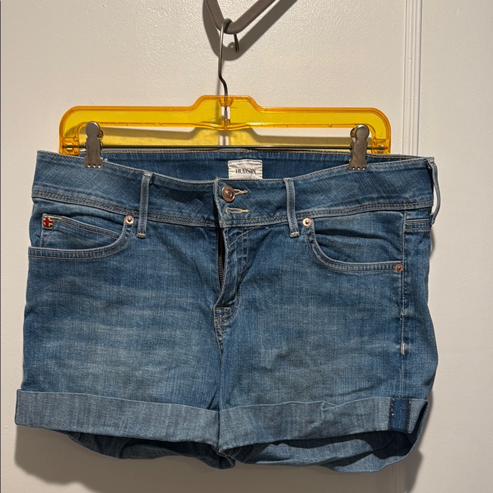 Hudson Blue Denim Women Shorts
